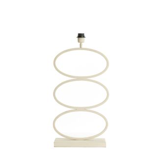 Light & Living L&aacute;mpara De Mesa - Stelius - Beige - Metal - - Light&living