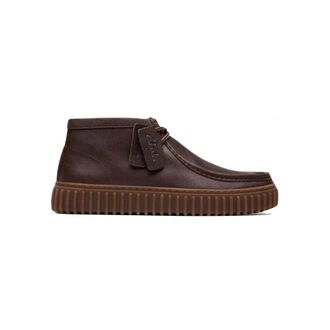 Clarks Schoenen, Heren, Bruin, 41 1/2 EU, Leer, Torhill Hi