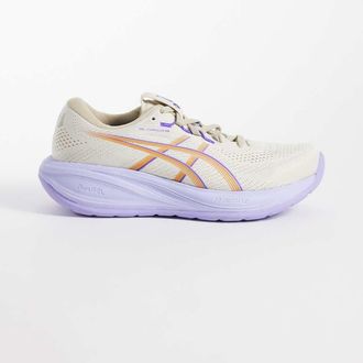 Asics Gel Cumulus 28 - Sneakers da corsa color avena e lilla-Bianco