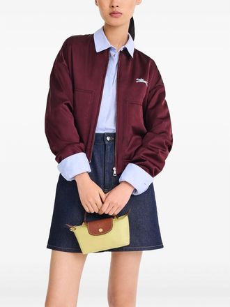 Longchamp Borse Verde, Marrone-Donna