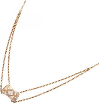 Chanel pink gold (18K) Necklace (Pre-Owned)