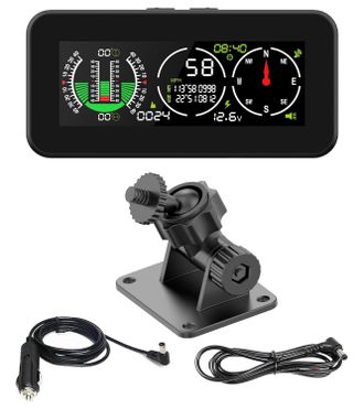 OEM Inclin&oacute;metro Digital Gps De 10 V-30 V Cc Para Autocaravanas Y Veh&iacute;culos Todoterreno. Veloc&iacute;metro E Inclin&oacute;metro Digital Para Coche Con Pantalla De Coo