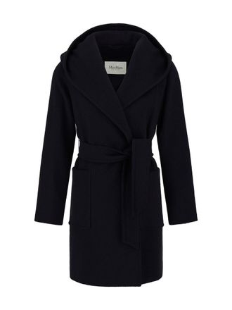 Max Mara Rialto Camel Wool Robe Coat