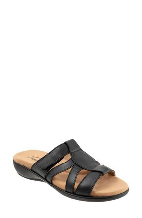 Trotters Ramona Slide Sandal in Black at Nordstrom, Size 10.5