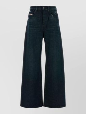 Diesel denim wide-leg trousers