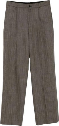 Dries Van Noten Wijde broek - Heren - Wijde Broeken - Grijs - XS - Broeken
