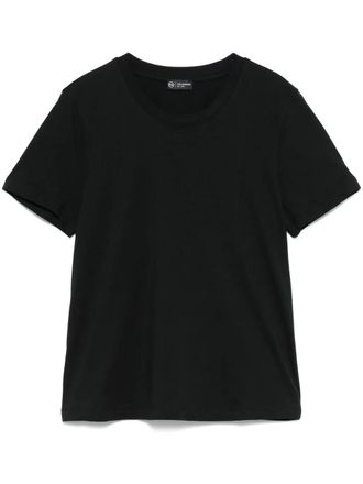 AG - Adriano Goldschmied cotton T-shirt - women - Cotton - S - Black
