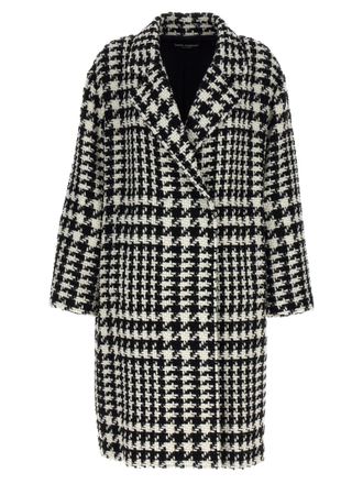 Dolce & Gabbana Pied de Poule Mantel