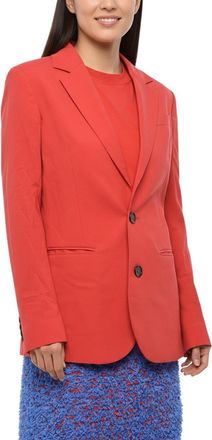 Dsquared2 Red Notched Lapel Blazer