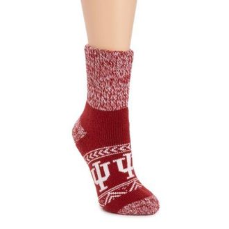 Muk Luks Gameday Unixex Short Heat Retainer Socks in Indiana at Nordstrom