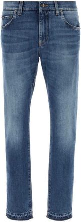 Dolce & Gabbana Blue Slim Fit Denim Jeans