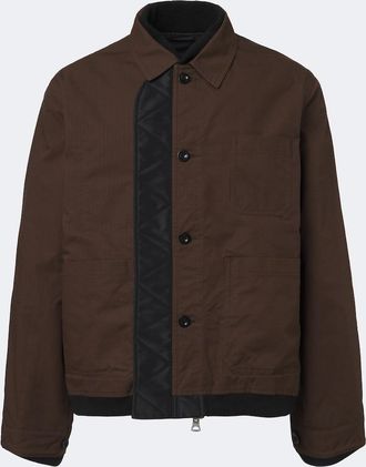sacai Reversible technical jacket
