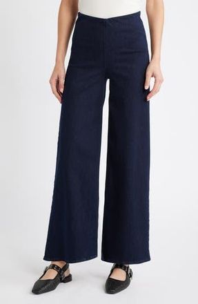 Rag & Bone Sofie Pull-On Wide Leg Jeans in Rinse at Nordstrom Rack, Size X-Small