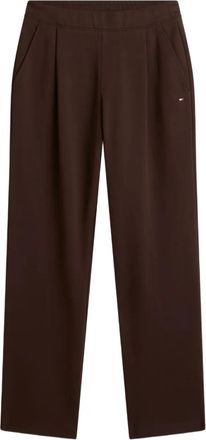 Tommy Hilfiger Pantaloni con logo - Marrone