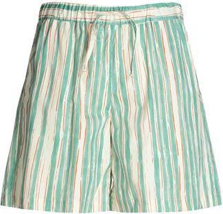 8 by YOOX COTTON WIDE LEG SHORTS