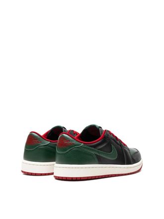 Nike Womens Air Jordan 1 Retro Low Gorge Green Sneakers Multiple Colors Shoes >