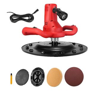 OEM Llana El&eacute;ctrica Para Hormig&oacute;n, Velocidad Regulable, Dise&ntilde;o Ergon&oacute;mico, Color Rojo