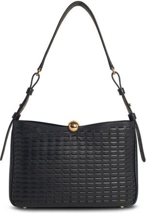 Furla Sfera Soft Medium Black Leather Crossbody Bag