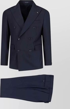 Tagliatore double breasted suit notch lapel tailoring