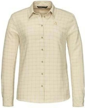 Sch&ouml;ffel Blouse met lange mouwen - Dames - Blouses & Shirts - Beige - Maat: L