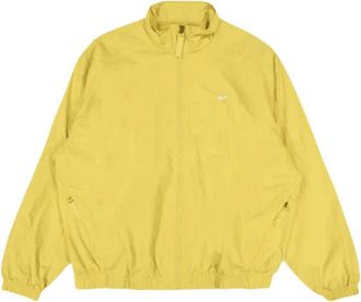 Nike Sportswear Solo Swoosh Training Jacket - Heren - Trainingsjackets - Geel - M - Leer - Fitness