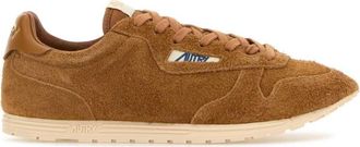 Autry Brown Suede Windspin Sneakers