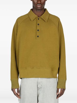 Diomene cotton polo shirt - Yellow
