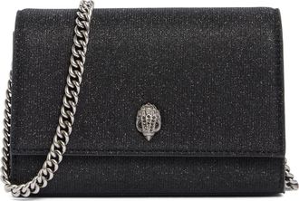 Kurt Geiger Shimmer Clutch in Black at Nordstrom Rack