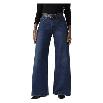 Levi's Dames, Jeans, Blauw, Maat: W27 L32 Katoen