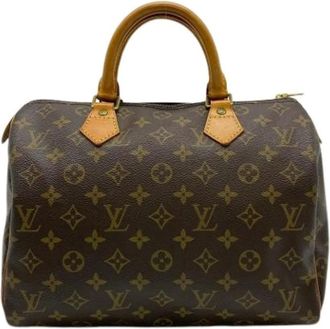 Louis Vuitton Pre-owned Handbags, female, Brown, Size: ONE SIZE Pre-owned Vintage Monogram Canvas Handbag