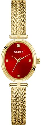 Guess Ruby Oval Mesh Strap Watch, 24mm in Gold Tone at Nordstrom
