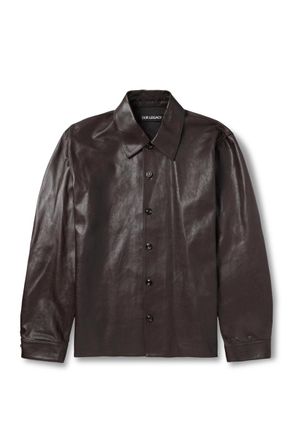Our Legacy Welding Leather Shirt