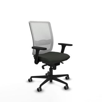Piqueras y Crespo Piqueras-y-crespo Silla Ergon&oacute;mica Moderna Negra Para Escritorio
