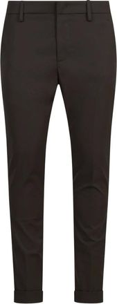 Dondup Broeken, Heren, Bruin, W34, Polyester, Pantalone Gaubert