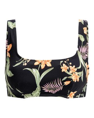 Roxy Triangel-Bikini-Top ROXY Pt Beach Classics, Damen, Gr. XS, Cup B, schwarz, Obermaterial: 85% Polyester, 15% Elasthan;, Bikini-Oberteile Triangel-Bikin