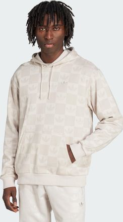 adidas Mens adidas Monogram All Over Print Loose Hoodie