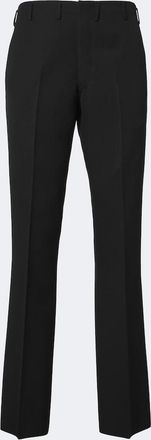 Prada Pantalones slim de sarga de lana virgen
