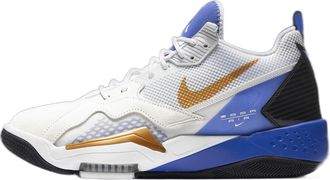 Nike Nike Mens Basketball-Shoes, White Metallic Gold, 6.5 UK