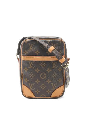 Louis Vuitton 2004 Danube monogram-pattern crossbody bag - Bruin