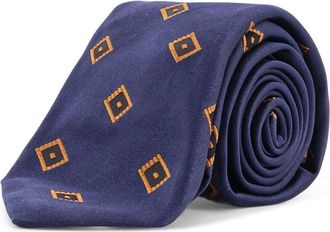 Kiton Ciro Paone Silk Tie-Uomo
