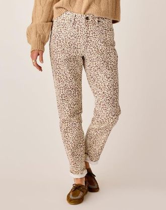 Carve Designs Carson Leopard Hi Rise Jean at Nordstrom, Size 10 28