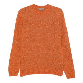 Ferrante Maglione girocollo - - Knitwear - Uomo - Arancione - XL
