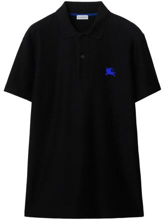 Burberry Polo con ricamo EKD - Nero