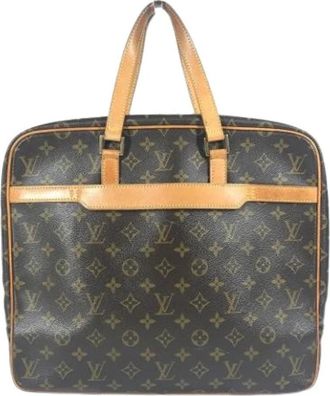Louis Vuitton Pre-owned Vintage Handtas - unisex - Vintage Handtas - Bruin - ONE Size - Vintage