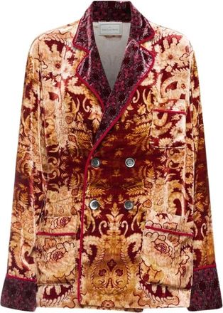 Pierre-Louis Mascia Kanpur Jacket - Dames - Blazers - Geel - XS - Jassen