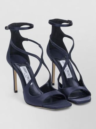 Jimmy Choo London azia 95mm ankle strap strappy sandals