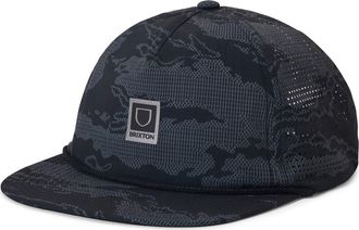 Brixton Journey MP Performance Snapback Hat in Black Tiger Camo at Nordstrom