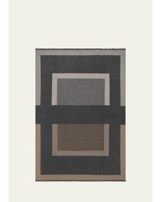 Begg x Co Kintail Rothe Reversible Cashmere Throw, 55 x 71