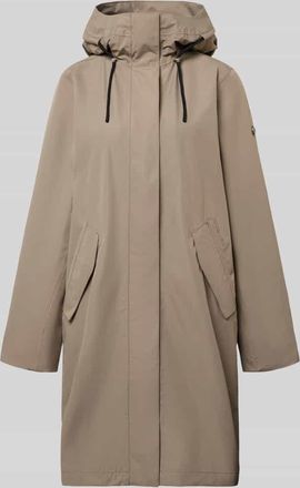 Didriksons 1913 Parka mit Pattentaschen Modell ELINA in Taupe, Gr&ouml;&szlig;e 38