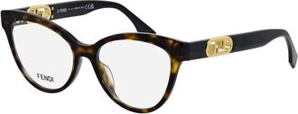 Fendi Fendi Womens Olock 53Mm Optical Frames
